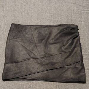 Free People Black Mini Skirt